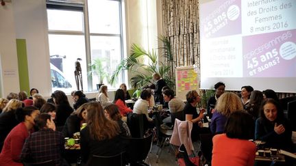 &nbsp; (Evènement organisé par "Force Femmes" à l'occasion de la Journée Internationale des Droits des Femmes le 8 mars 2016 © Force Femmes - Crédits Ludovic Etienne)