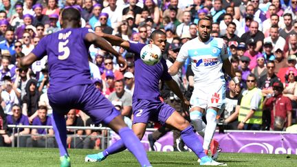 Marseille et Toulouse se sont neutralisés au Stadium (REMY GABALDA / AFP)