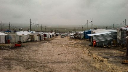 Le camp de Kaya, au Kurdistan irakien, en février 2019. (MATTHIEU MONDOLONI / FRANCEINFO)