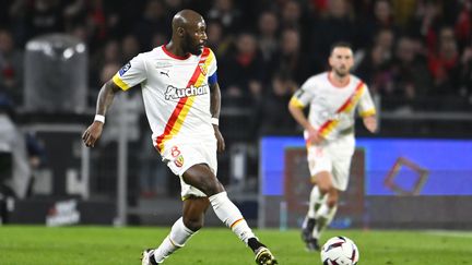 Seko Fofana, lors du match Rennes-Lens le 1er avril 2023. (VINCENT MICHEL / MAXPPP)