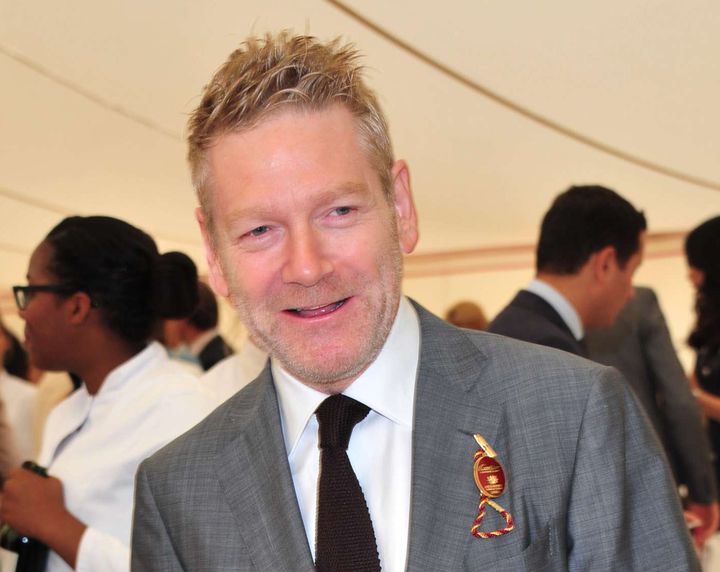 L'acteur Kenneth Brannagh &agrave; la coupe Cartier de la reine, &agrave; Londres, le 17 juin 2012. (JON FURNISS/AP/SIPA)