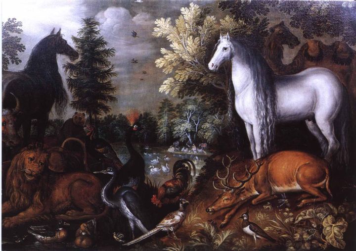 Orphée charmant les animaux, Roelandt Savery (1576-1639)
 (Collections municipales, ville de Joigny)