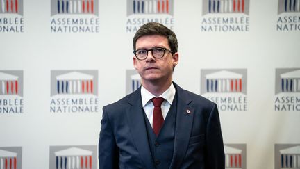 Le gouvernement "laisse des failles et des fractures béantes au sein de la société française", a regretté Pierre-Henri Dumont, député Les Républicains de la 7e circonscription du Pas-de-Calais. (XOSE BOUZAS / HANS LUCAS)