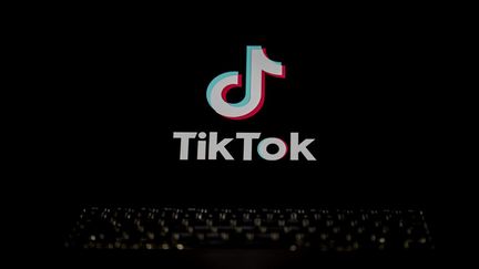 Le logo de TikTok, en 2020. (AYTAC UNAL / ANADOLU AGENCY / AFP)