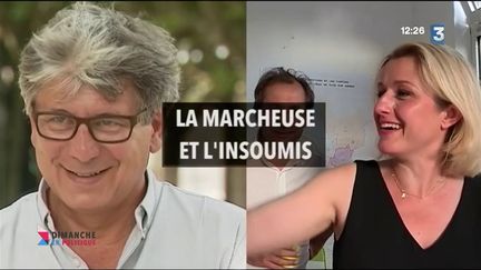 Dimanche en politique : la marcheuse et l'insoumis