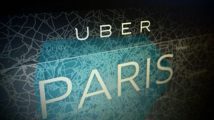 Page d'accueil du site web d'Uber, le 3 juillet 2015. ( MAXPPP)