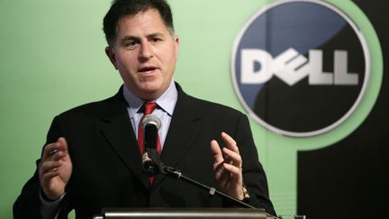 Michael Dell, le PDG et fondateur du groupe informatique am&eacute;ricain du m&ecirc;me nom, &agrave; P&eacute;kin (Chine), le 26 mars 2009. (JASON LEE / REUTERS)