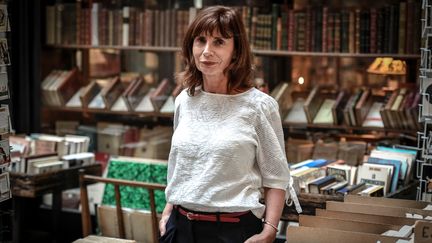 Aline Le Guluche, à Paris, le 28 septembre 2020. (STEPHANE DE SAKUTIN / AFP)