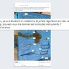 Un post sur le&nbsp;profil Facebook de l'individu qui se faisait passer pour un étudiant en médecine.&nbsp; (CAPTURE D'ÉCRAN)