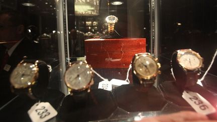 Des Rolex ayant appartenu à Bernard Madoff (AFP/MARIO TAMA)