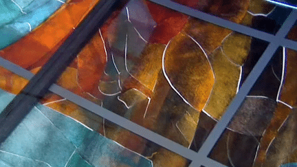 Six vitraux sont prêts à être posés dans la basilique du Sacré-Coeur à Grenoble.
 (France 3)