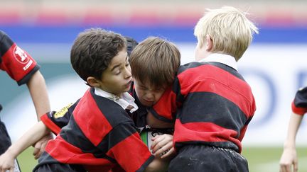 Des enfants du Stade Toulousain. (PASCAL PAVANI / AFP)