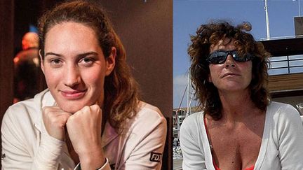 &nbsp; (Camille Muffat et Florence Arthaud © MaxPPP)