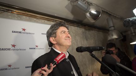 Le copr&eacute;sident du bureau nationaldu Parti de gauche&nbsp;Jean-Luc M&eacute;lenchon, le 25 janvier 2015 &agrave; Paris. (  MAXPPP)