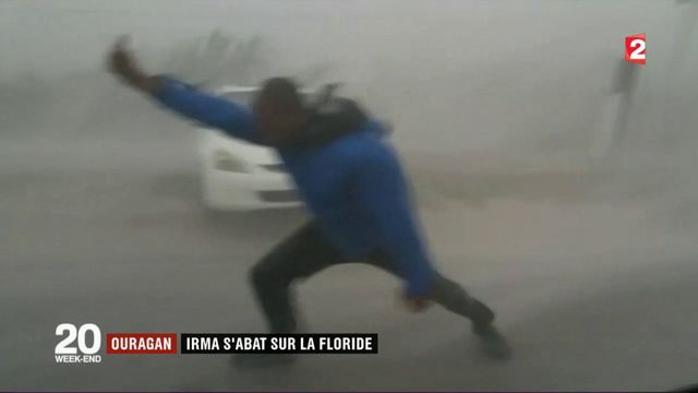 Grue désarticulée, toits arrachés et rues inondées : Irma balaye la Floride