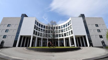 Les bureaux du parquet fédéral allemand de Karksruhe, en avril 2017. (ULI DECK / DPA / AFP)