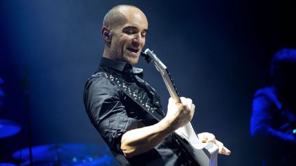 Depuis 10 ans, le chanteur Aldebert enchante les petits et les grands, sa tournée pour "Enfantillages 3" est programmée dans toute la France
 (PHOTOPQR/LE PARISIEN/MAXPPP)