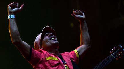 Manu Tchao à Budapest, en août 2016
 (ATTILA KISBENEDEK / AFP)