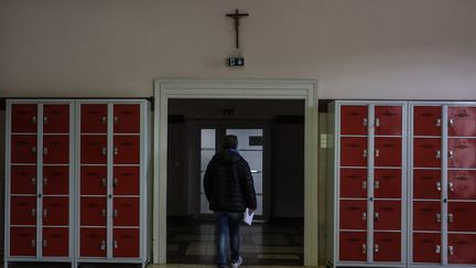 Édouard Durand, juge des enfants et coprésident de la Commission indépendante sur l'inceste et les violences sexuelles&nbsp;faites aux enfants (CIIVISE) était l'invité de franceinfo, le 6 octobre 2021.&nbsp; (PIERRE HECKLER / MAXPPP)