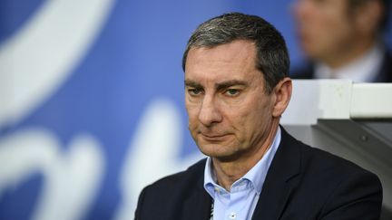 Pascal Garibian,&nbsp;directeur technique de l’arbitrage, au Parc des Princes à Paris le 9 avril 2017.&nbsp; (FRANCK FIFE / AFP)