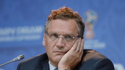 Jérôme Valcke, à Saint-Pétersbourg (Russie), le 24 juillet 2015.&nbsp; (ALEXEI DANICHEV / RIA NOVOSTI / AFP)