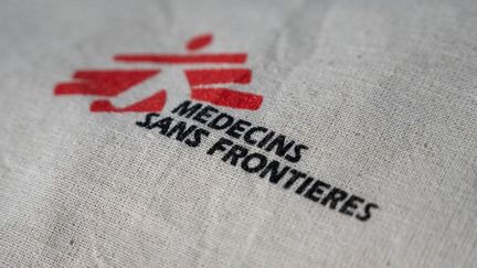 Le logo de Médecins sans frontières (RICCARDO MILANI / HANS LUCAS)