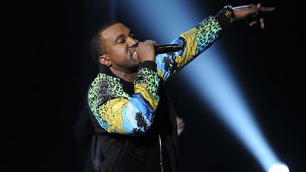 Kanye West sur scène, novembre 2011.
 (Clint Spaulding/NBC/AP/SIPA)