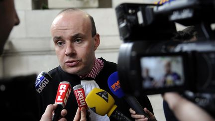 L'avocat Thierry Sagardoytho à Pau en 2013.&nbsp; (LUKE LAISSAC / AFP)