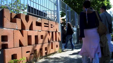 Le lyc&eacute;e Antonin-Artaud, &agrave; Marseille, le 4 mai 2005. Un enseignant de l'&eacute;tablissement s'est suicid&eacute; &agrave; son domicile le 1er septembre 2013.&nbsp; ( MAXPPP)