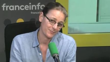 Karine Jacquemart est la directrice de l'ONG Foodwatch. (RADIO FRANCE / CAPTURE D'ÉCRAN)