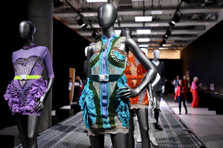 Exposition "Rebel : 30 years of London Fashion" au musée du Design de Londres, septembre 2023 (JAMES VEYSEY/SHUTTERSTOCK/SIPA / SIPA)