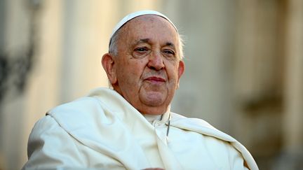 Le pape François au Vatican le 6 septembre 2023. (FILIPPO MONTEFORTE / AFP)