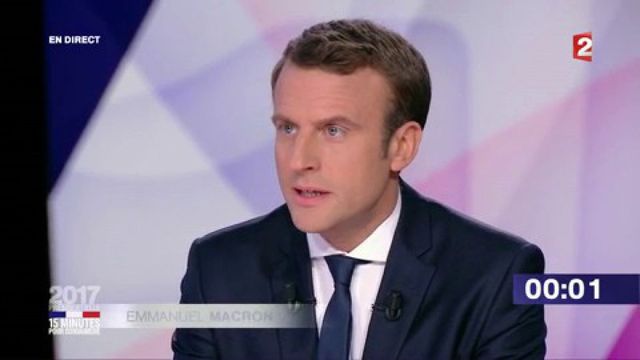 Présidentielle : revivez le passage d'Emmanuel Macron dans “15 minutes pour convaincre” sur France 2