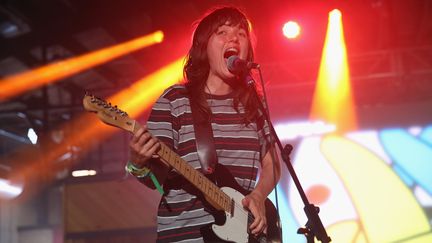 Courtney Barnett, le 19 mars 2015 aux Texas
 (ROBIN MARCHANT / GETTY IMAGES NORTH AMERICA / AFP)