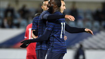 Jonathan Ikoné, Amine Gouiri et les Bleuets disputent la phase finale de l'Euro Espoirs à partir du lundi 31 mai. (C?DRIC JOUBERT / MAXPPP)