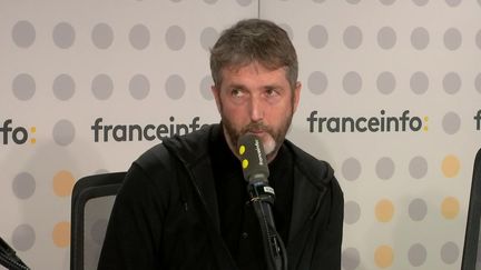 Antoine Monin, DG de Spotify France, le 14 décembre 2023 sur franceinfo. (FRANCEINFO / RADIOFRANCE)