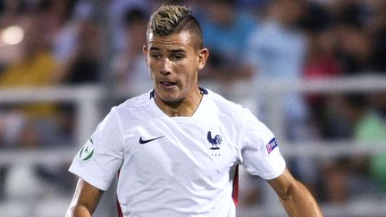 Lucas Hernandez ici sous le maillot de l'équipe de France Espoirs  (STRINGER / AFP)