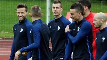 &nbsp; (Les Bleus s'entraînent à Lille avant d'affronter la Suisse © MaxPPP)