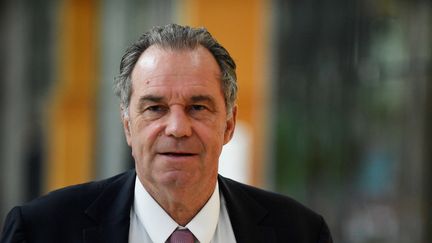 Renaud Muselier, président de la région Sud (Provence-Alpes-Côte d'Azur), en juin 2023. (JULIEN DE ROSA / AFP)