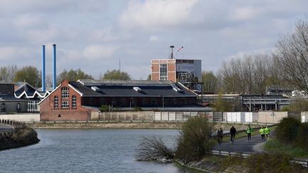 L'usine&nbsp;Synthexim à Calais (Pas-de-Calais), le 18 avril 2021. (MAXPPP)