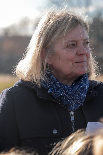 Virginie assiste aux cours de sport dispensés par un intervenant extérieur qui vient une heure et demie par semaine.&nbsp; (AURIANE GUERITHAULT / FRANCEINFO)