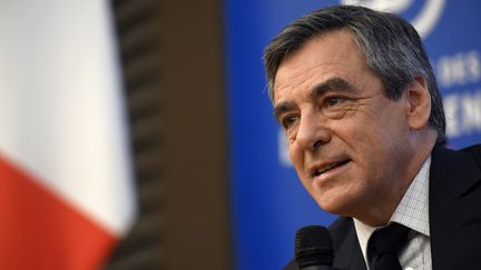 François Fillon, mercredi 8 mars 2017 à Paris. (ERIC FEFERBERG / AFP)