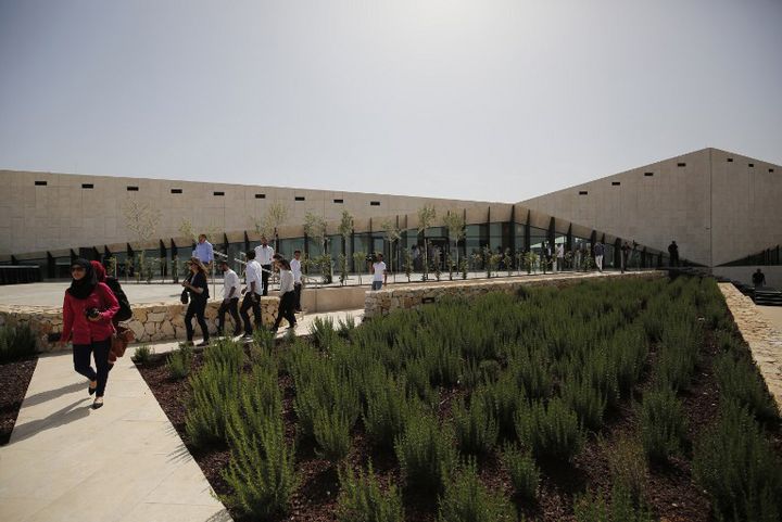 Le musée palestinien de Bir Zeit, en Cisjourdanie occupée
 (ABBAS MOMANI / AFP)