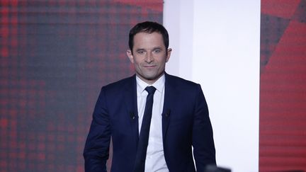 Benoît Hamon, le 18 mai 2017. (GEOFFROY VAN DER HASSELT / AFP)