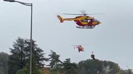 Intempéries : l’immense travail des secours à Limony