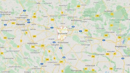 La ville de Brunswick, ville du nord de l'Allemagne. (GOOGLE MAPS)