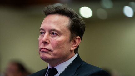 Elon Musk, le milliardaire patron de Tesla et SpaceX et propriétaire du réseau X, à Washington, le 13 novembre 2024. (POOL / GETTY IMAGES NORTH AMERICA / AFP)