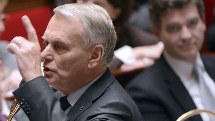 Le Premier ministre, Jean-Marc Ayrault, &agrave; l'Assembl&eacute;e nationale, le 4 d&eacute;cembre 2012. (BERTRAND GUAY / AFP)