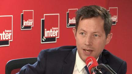 François-Xavier Bellamy, sur France Inter, le 20 mai 2019. (France Inter)