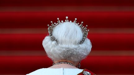 La reine Elizabeth II à Berlin en janvier 2015. (RONNY HARTMANN / AFP)